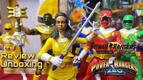 Power Rangers Lighting Collection Zeo Yellow Ranger Review Unboxing