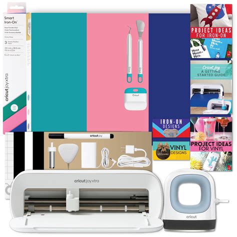 Cricut Joy Xtra Smart Cutting Machine EasyPress Mini With Sample