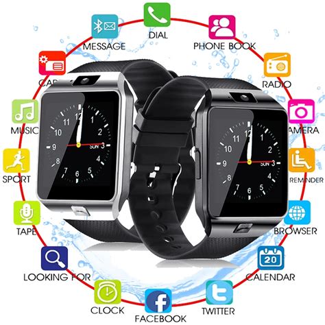 Inteligentny Zegarek Bluetooth DZ09 Smartwatch Telefon Z Systemem