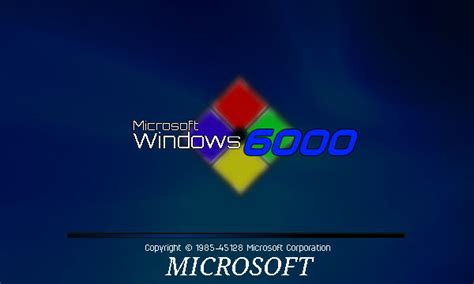 Windows 6000 Version By Stupidbear190 On Deviantart