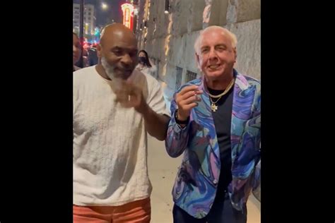 Mike Tyson And Ric Flair Sparked A Couple Of Blunts After A Weed