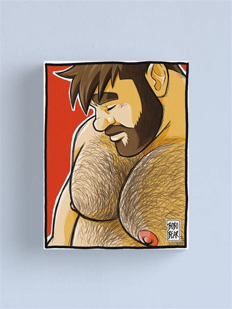 "ADAM PORTRAIT" Canvas Print for Sale by bobobear | Redbubble