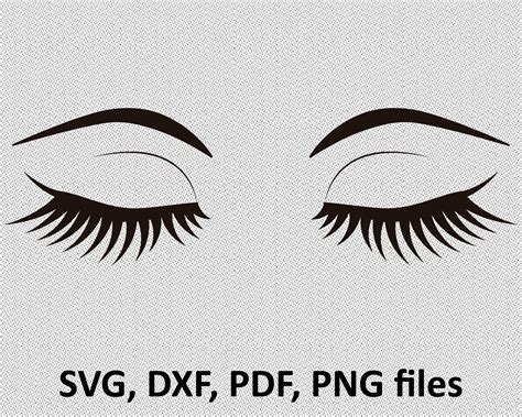 Makeup Svg Eyelashes Svg Eyes Svg Eyebrows Lash Svg Brow Etsy Hot Sex