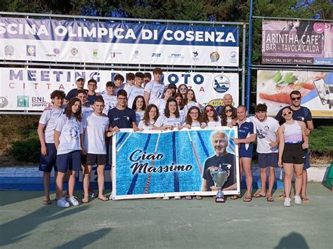 Secondo posto per l Arvalia Nuoto Lamezia al Meeting Città di Cosenza