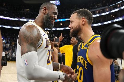 Lakers News LeBron James Not Taking Rivalry With Warriors Stephen