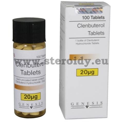 Clenbuterol 20 Mcg 100tab Genesis