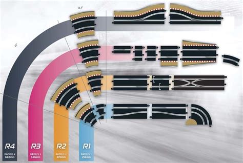 Scalextric Track & Accessories - Scalextric Slot Car Track