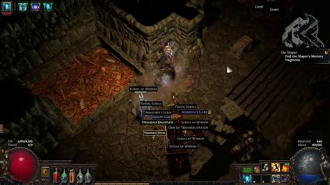 Path Of Exile Vaults Of Atziri Unique Vaal Pyramid Map Youtube