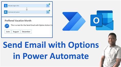 Send Email With Options In Power Automate Youtube