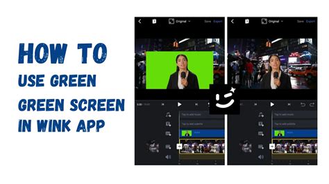 How To Use Green Screen In Wink Enhancer Wink Mod Apk