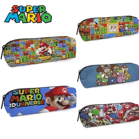 Trousse Crayons Super Mario Bros Anime Pour Tudiants Grande Capacit