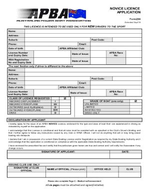 Fillable Online Novice Form V Pdf Fax Email Print Pdffiller