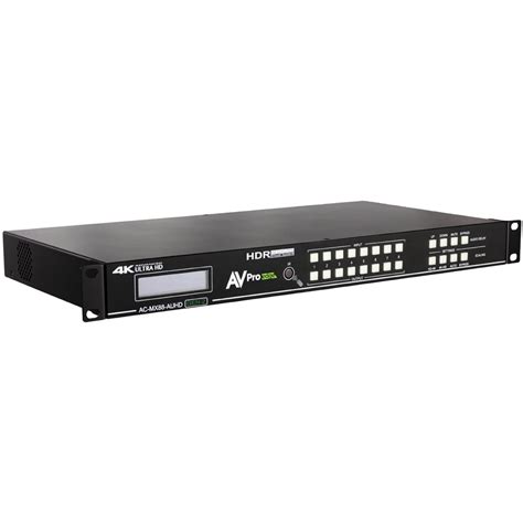 Avpro Edge 8 X 8 Hdmi 4k Matrix Switcher Ac Mx88 Auhd Gen2 Bandh