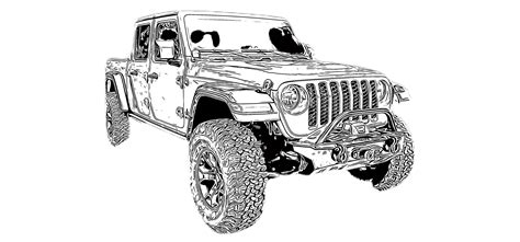 Jeep art | Jeep Gladiator (JT) News, Forum, Community - JeepGladiatorForum.com