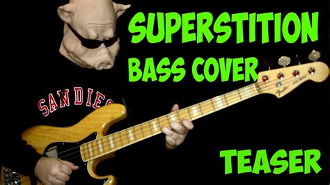 Stevie Wonder SUPERSTITION Bass And Vocal Cover TEASER YouTube