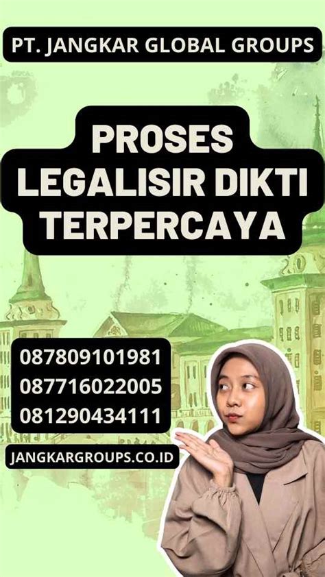 Proses Legalisir Dikti Terpercaya Jangkar Global Groups