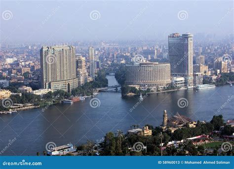 Skyline Of Egypt Cairo Nile Royalty-Free Stock Photography ...