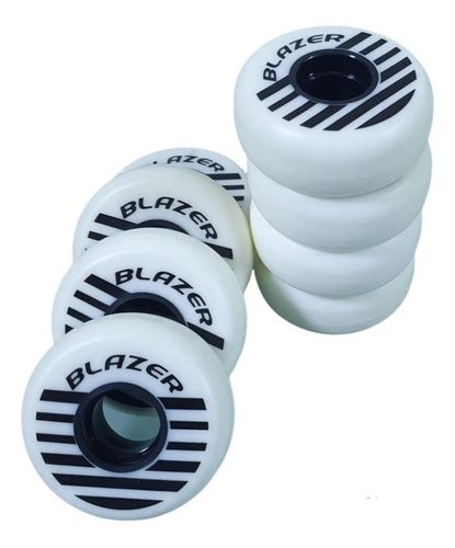 Llantas Para Patines Agresivos Marca Blazer Pzas Blancas Meses Sin