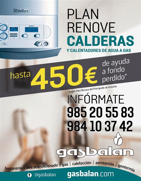 Plan Renove Calderas Asturias Gasbal N Somos Fontaneros