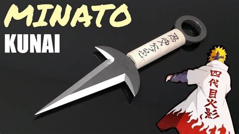 Knife Making Minato Kunai Naruto YouTube