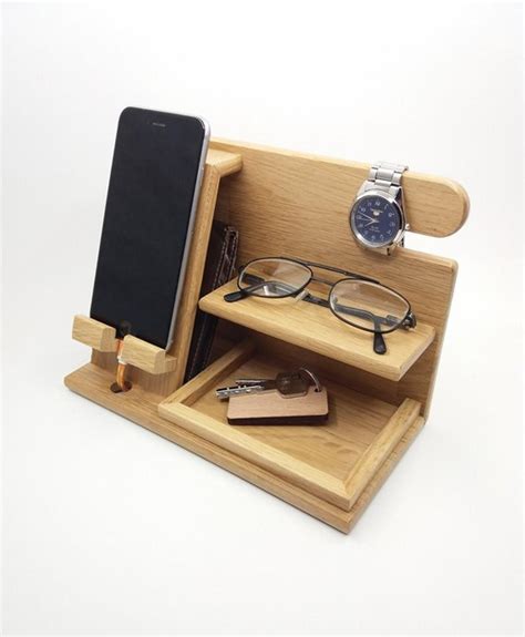 Docking Station Wood T For Men Perfect Valentine T For Etsy