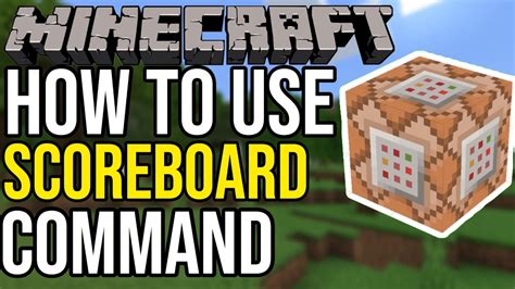 How To Use Scoreboard Command In Minecraft PE Bedrock YouTube