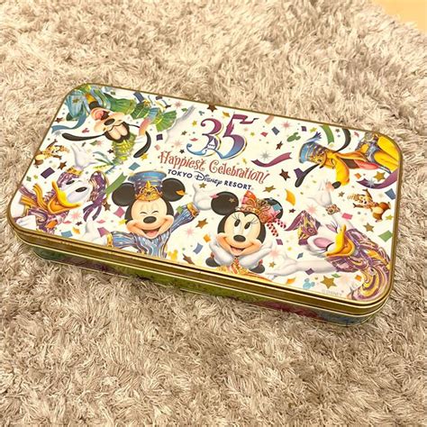 Disney ディズニー 35周年 お菓子 缶の通販 By ただいま発送土日限定〜yunas Shop｜ディズニーならラクマ