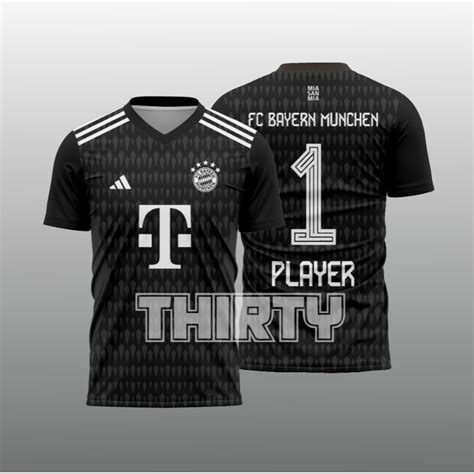 Jual Jersey Fc Bayern Munchen Kiper Free Nama Dan No Punggung