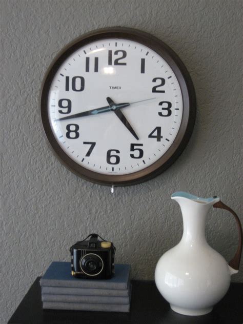 Vintage Timex Wall Clock By Lovintagefinds On Etsy