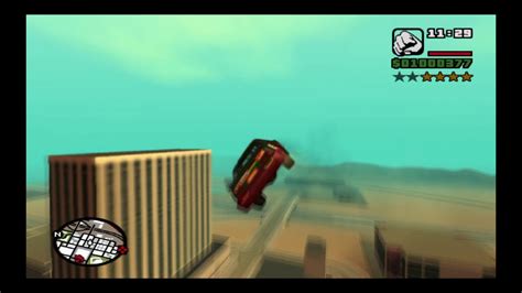 Grand Theft Auto San Andreas Flying Car Youtube