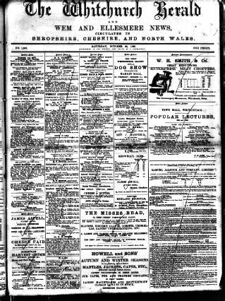 Whitchurch Herald In British Newspaper Archive