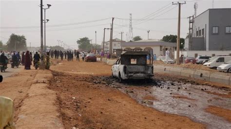 Tension As Nscdc Officers Allegedly Shoot Woman At Eid Ground In