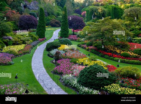 Butchart Garden Hi Res Stock Photography And Images Alamy