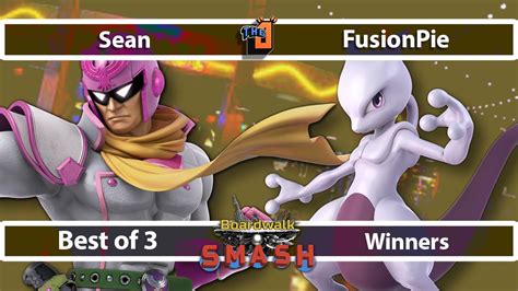 BWS 72 Sean Captain Falcon Vs FusionPie Mewtwo WR2 Smash