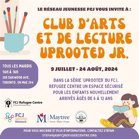 Club Darts Et De Lecture Uprooted Jr Cours D T Gratuits Pour