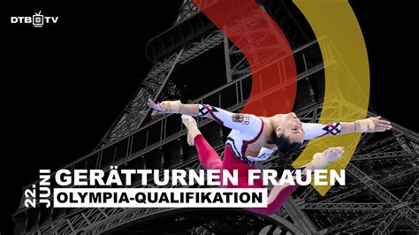 Olympia Qualifikation Ger Tturnen Frauen Video Sportdeutschland Tv