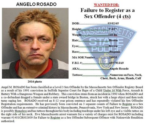 Massachusetts State Police Most Wanted Sex Offender Captured In NYC