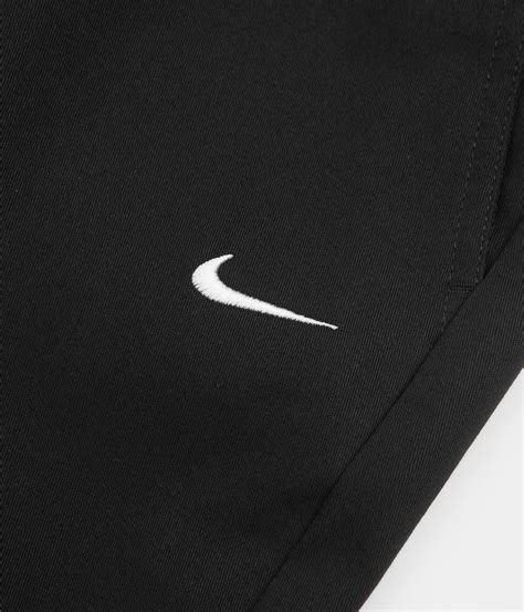 Nike Unlined Chino Pants Black White Flatspot