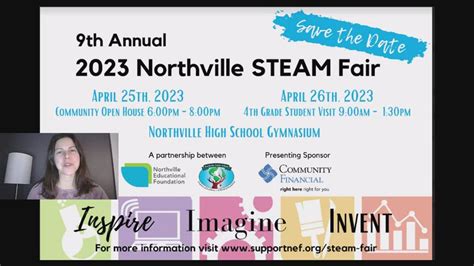 Steam Fair 2023 Promo Northville Public Schools