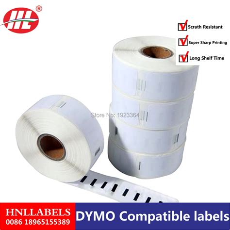 Dymo Compatible Labels 11352 Dymo 11252 54mm X 25mm 500 Labels Per Roll