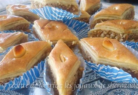 Recette De La Baklawa Alg Rienne Les Joyaux De Sherazade Rezept