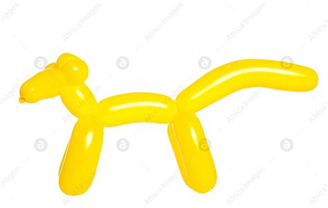 Animal figure made of modelling balloon on white background: Stock Photo | Download on Africa ...