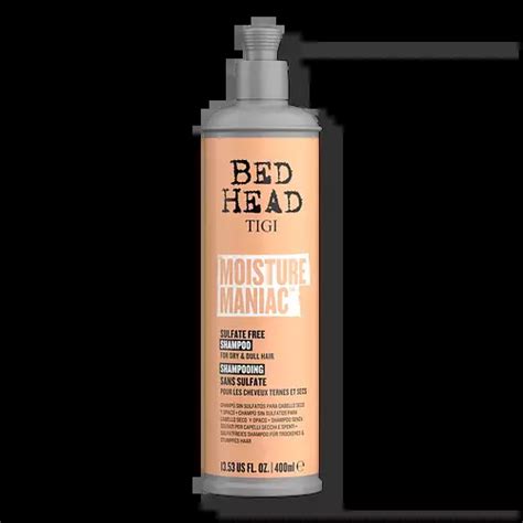 Bed Head by TIGI Moisture Maniac Sulfate-Free Shampoo for Dry & Dull