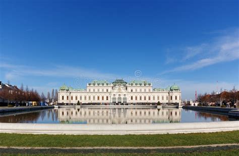 Palácio Superior De Belvedere Em Viena Imagem de Stock Imagem de