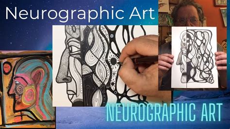 Neurographic Art In Black White Does It Have To Be In Color YouTube