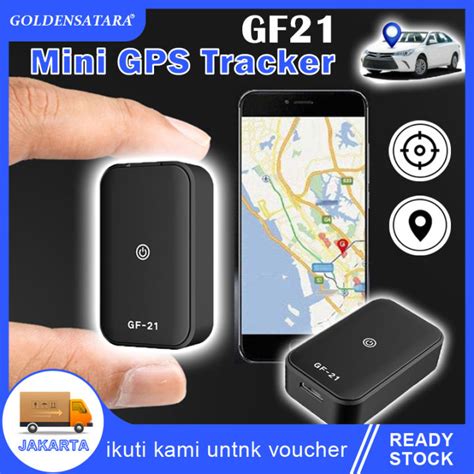 Gf Mini Gps Tracker Untuk Mobil Motor Mobil Alat Pelacak Lokasi Gps