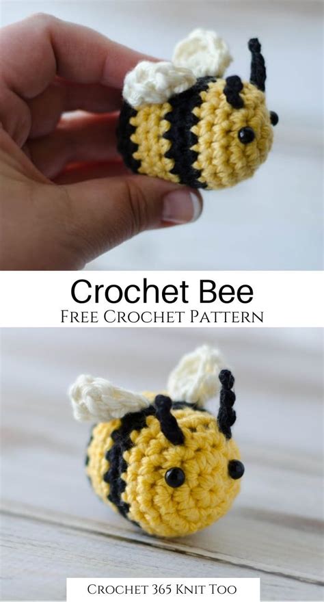 Buzzworthy Crochet Bee