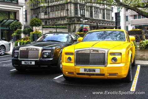 Rolls Royce Phantom spotted in London, United Kingdom on 05/12/2013