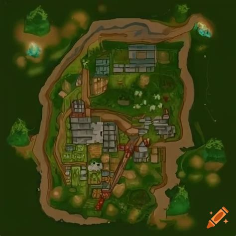 Game Town Map