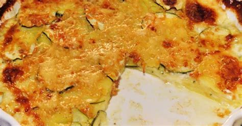 Maria Kocht Kartoffeln Zucchini Gratin Cukkinis Burgonya Gratin